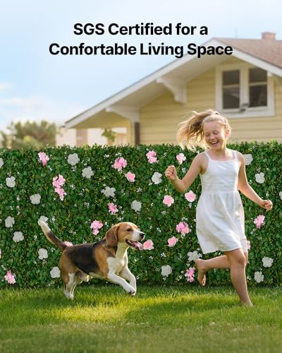 Artificial Luxury‌ Flower Wall Backdrop (2 Count)
