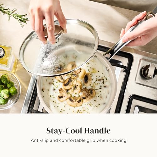 Ceramic Stock Pots Set 5QT