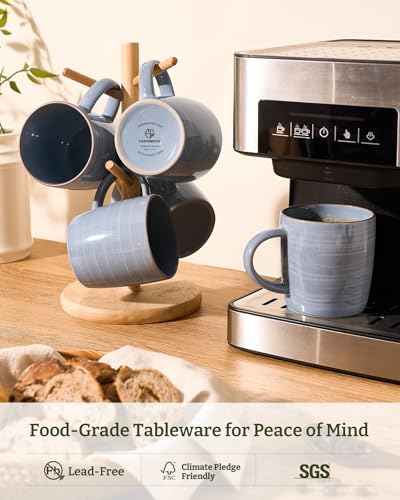 Coffee Mugs Set of 4 (4 Count)