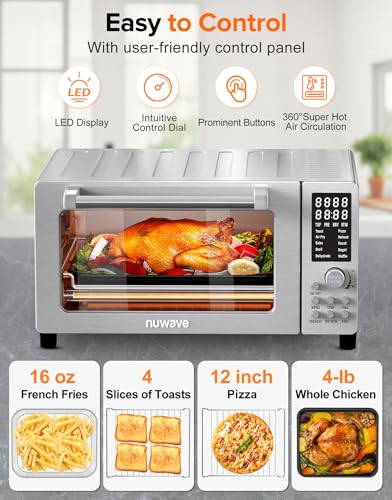 Bravo Pro Smart Air Fryer Toaster Oven Countertop Combo