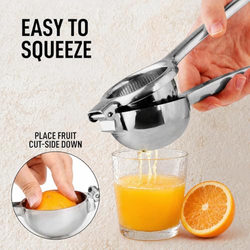 Extra Large Lemon Squeezer Stainless Steel