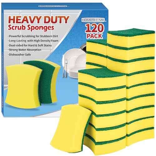 Heavy Duty Scrub Sponges (120 Count)