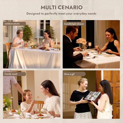 48 Piece Silverware Set for 8 with Steak Knives (48 Count)