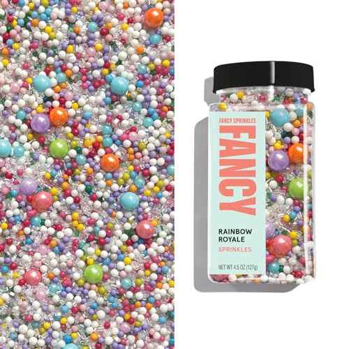 Rainbow Royale Mixed Candy Pearl Sprinkles 1 Pack
