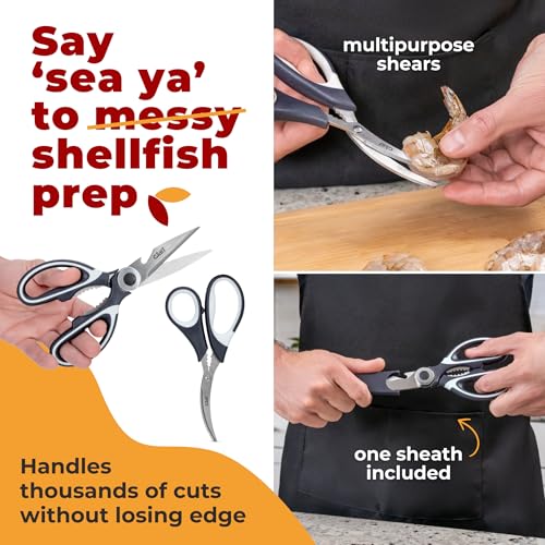 Kitchen Shears & Seafood Scissors Set