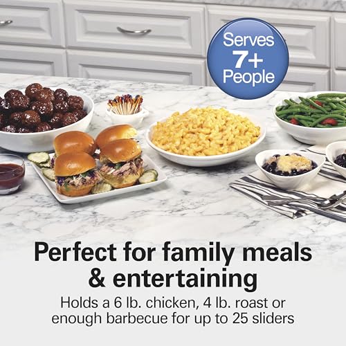 6 Quart Set & Forget Programmable Slow Cooker
