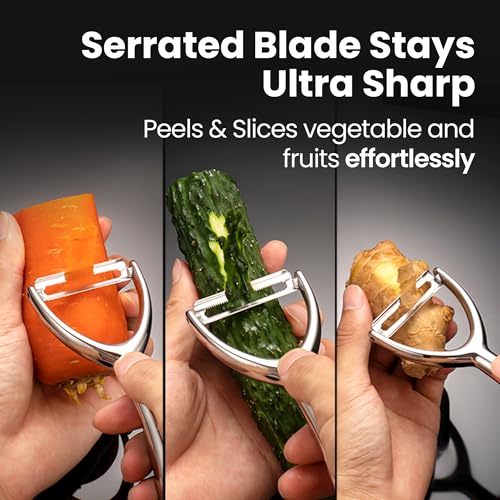Vegetable Peeler Ultra Sharp Stainless Steel Blade