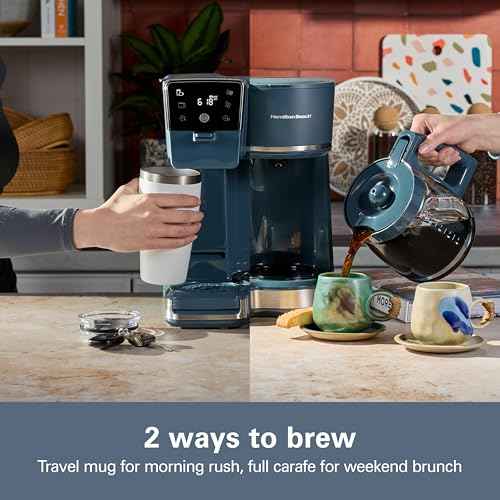 2 Way Drip Coffee Maker & Single Serve Coffee Machine