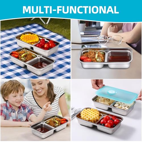 Stainless Steel Snack Containers with Lids (100 milliliter(s))