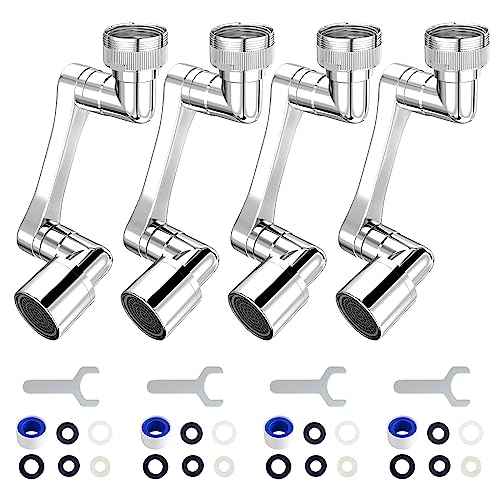 1080° Swivel Faucet Extender (4 Count)
