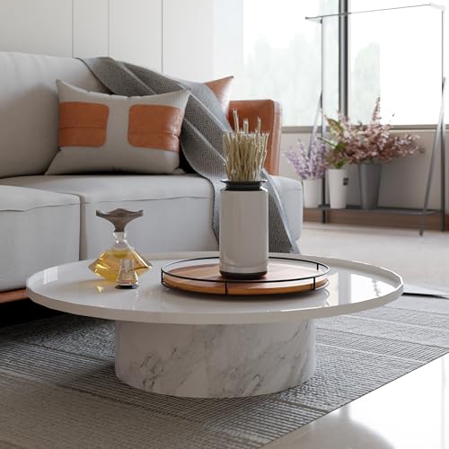 16" Acacia Wood Lazy Susan Turntable with Metal Frame