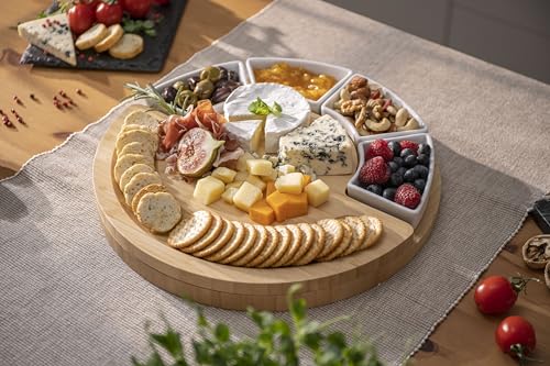 Charcuterie Board Set and Cheese Serving Platter
