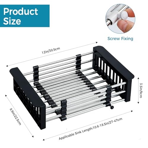 Over Sink Dish Drying Rack