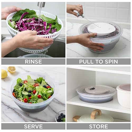 Collapsible Salad Spinner