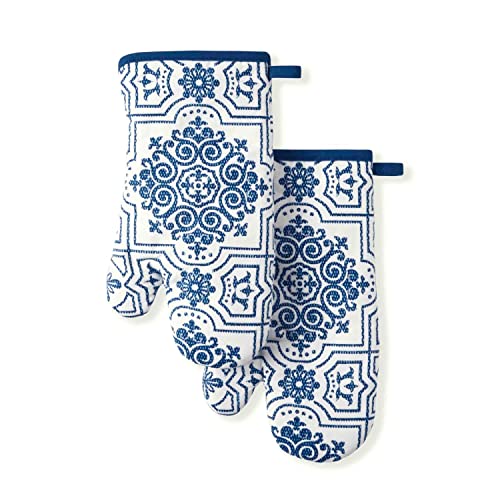 Strie Medallion Oven Mitt 2