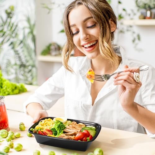 Glotoch Meal Prep Containers with Lids (50 Count)
