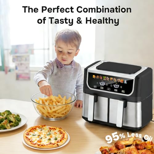 9.5 Qt Dual Basket Air Fryer