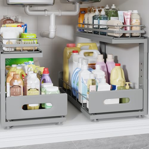Under Sink Organizer Upgrade To Professional Rails