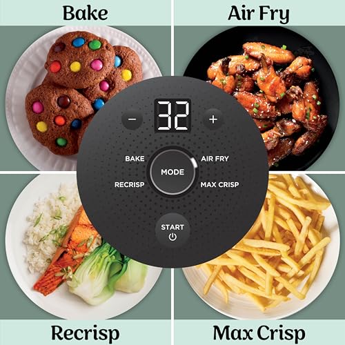 Crispi Glass Air Fryer