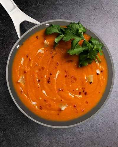 2.5 QT Ceramic Enamel Saucepan with Lid