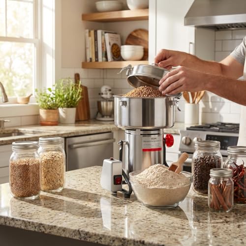 Electric Grain Mill Grinder