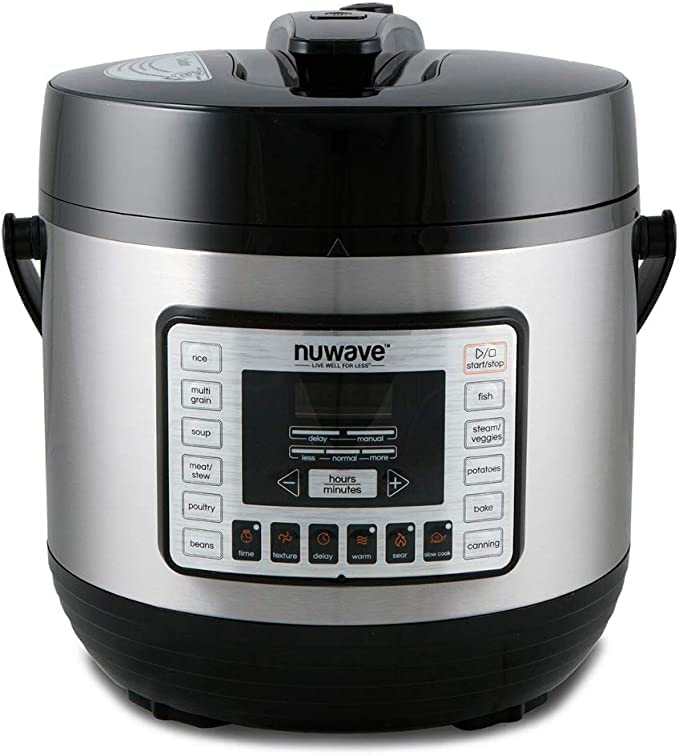 Nutri-Pot 6-Quart Digital Pressure Cooker with Sure-Lock Safety System