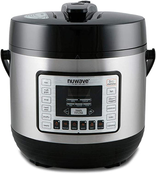 Nutri-Pot 6-Quart Digital Pressure Cooker with Sure-Lock Safety System