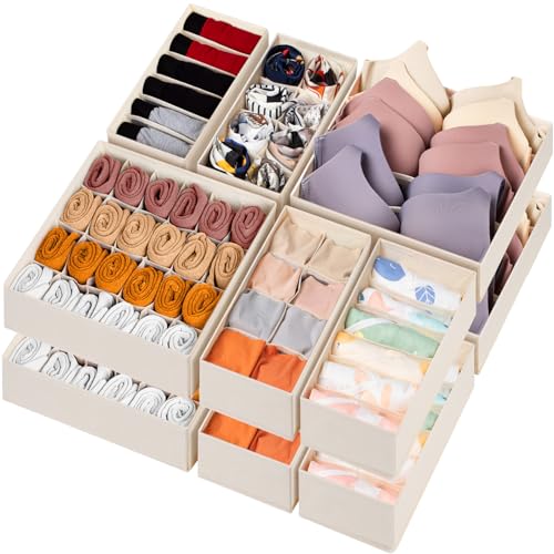 12 Pack Baby Clothes Organizer for Nursery (12 Count)