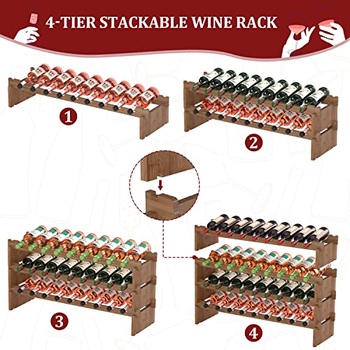 Wine Rack Freestanding Floor