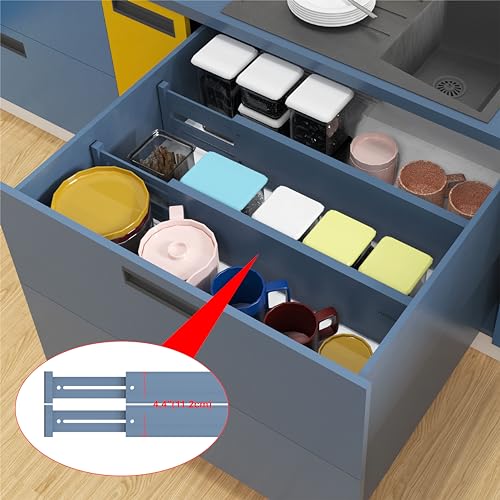 Expandable Bamboo Drawer Dividers