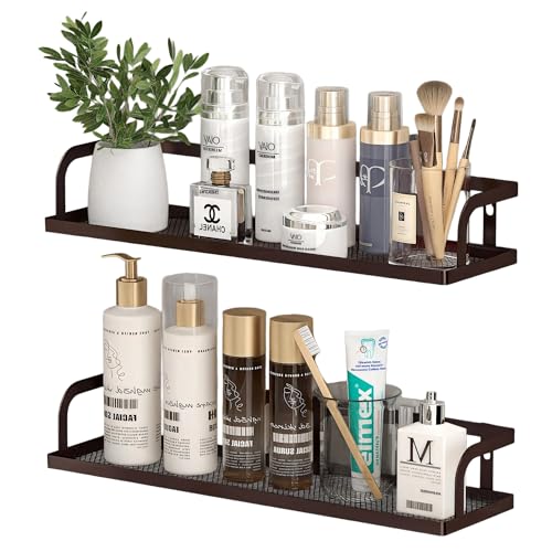 2 Pack 16.5" Extra Long Slim Hollowout Shower Caddy (2 Count)