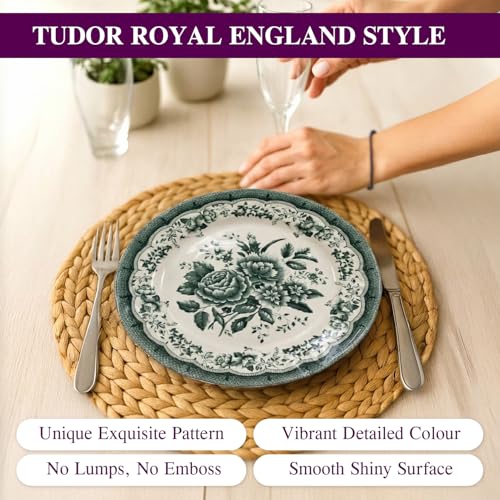 Royal 12 Piece Porcelain Dinnerware Set for 4