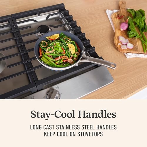 Ceramic Nonstick 8 inch and 10 inch Frying Pan Set