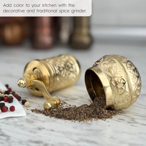 Handmade Decorative Black Pepper Grinder