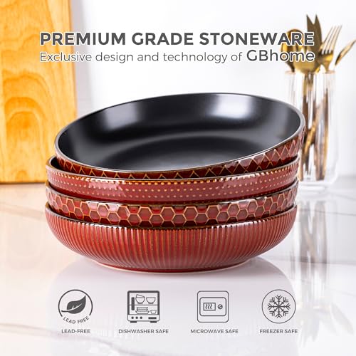 8.5'' Large Pasta Bowls (4 Count)