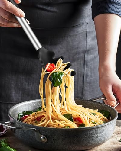 Silicone Spaghetti Spoon and Pasta Tong
