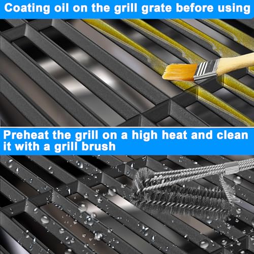 66097 66089 Grill Grates for Weber Genesis II 400 & LX 400 Series