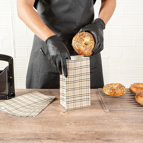 Paper Plaid Bag (100 Count)