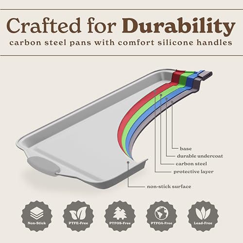 Nonstick Stackable Bakeware Set