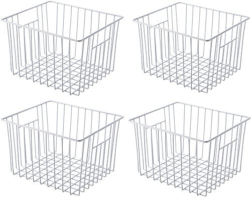 Freezer Baskets Freezer Wire Storage Basket (4 Count)