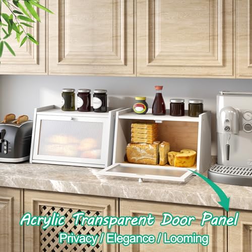 Bread Box for Kitchen Counter