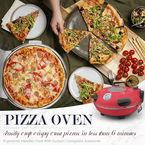 Baker’s Friend Electric Pizza Oven Indoor Countertop