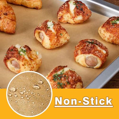 100pcs Parchment Paper and 4pcs Teflon Mat for Nuwave 30 QT Air Fryer Oven (104 Count)