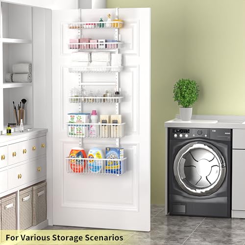 Adjustable Over the Door Organizer (6 Count)
