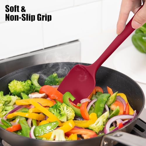 600°F Heat Resistant Silicone Large Spoon