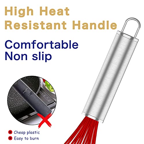 Whisk Sturdy Stainless Steel Wires Coated in Professional Silicone