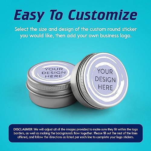 100 Custom Vinyl Stickers (100 Count)