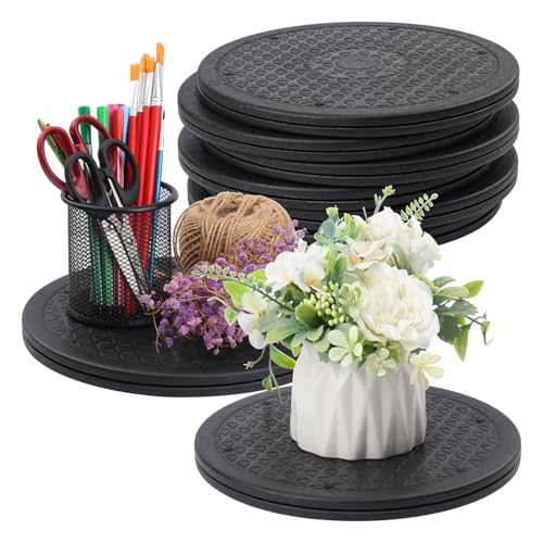 8 Pack 10 Inch Lazy Susan Turntable (8 Count)