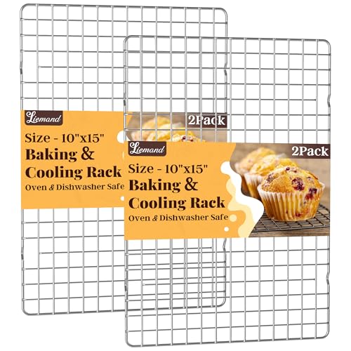 2 PCS Grid Wire Baking Cooling Racks