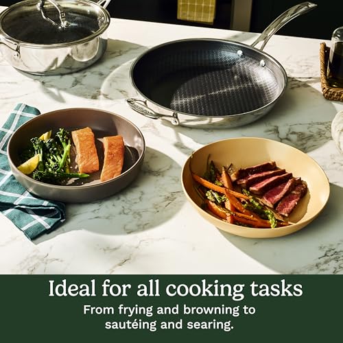 Hybrid Stainless Steel Pans (2 Count)